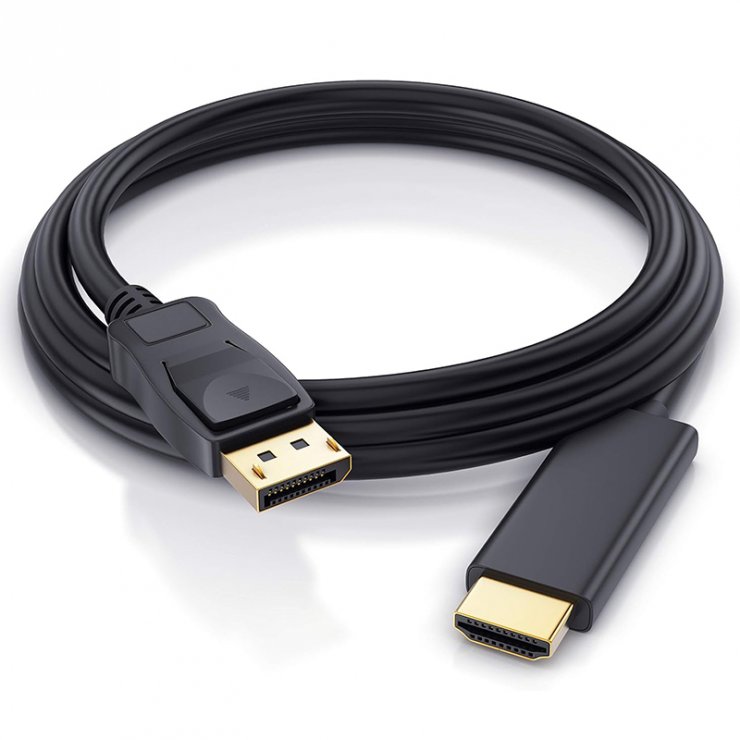 Imagine Cablu Displayport la HDMI T-T 10m, KPO-10023