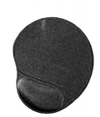 Imagine Mouse Pad gel cu wristpad confortabil, Gembird MP-GEL-BLACK