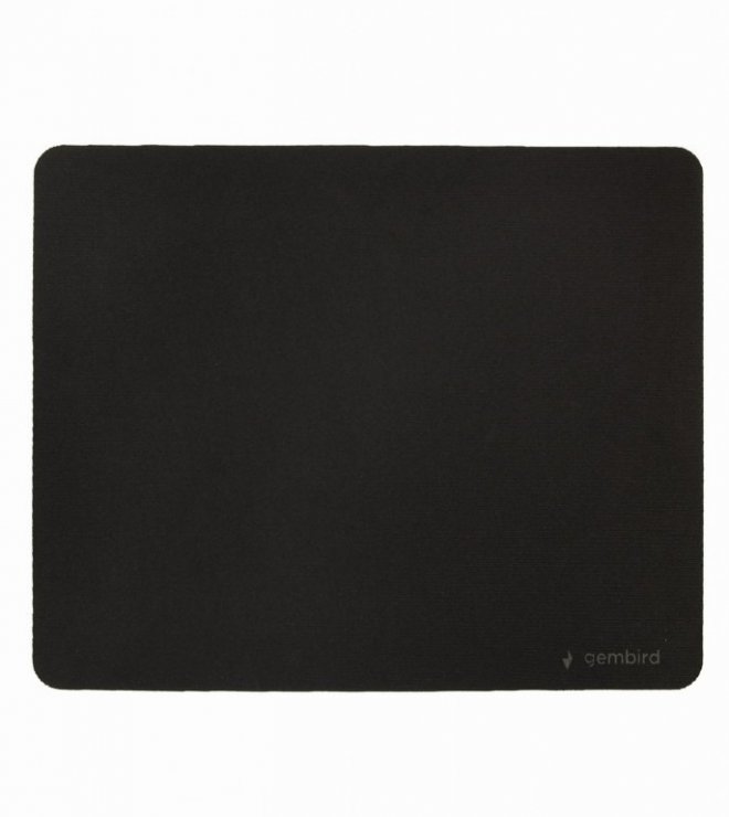 Imagine Mouse pad cauciuc/textil Negru, Gembird MP-S-BK