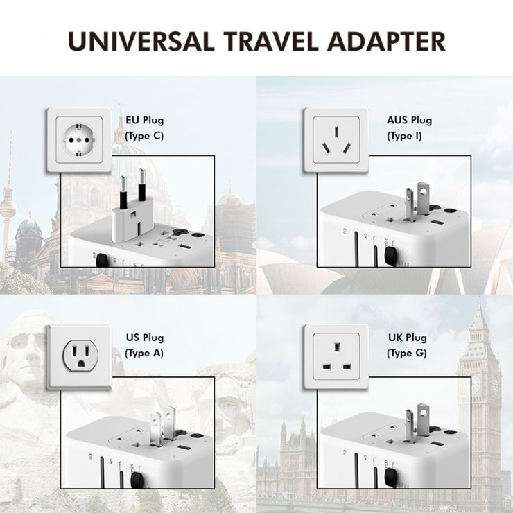 Imagine Incarcator universal cu 2 x USB-A + 1 x USB-C PD 20W, Logilink PA0356