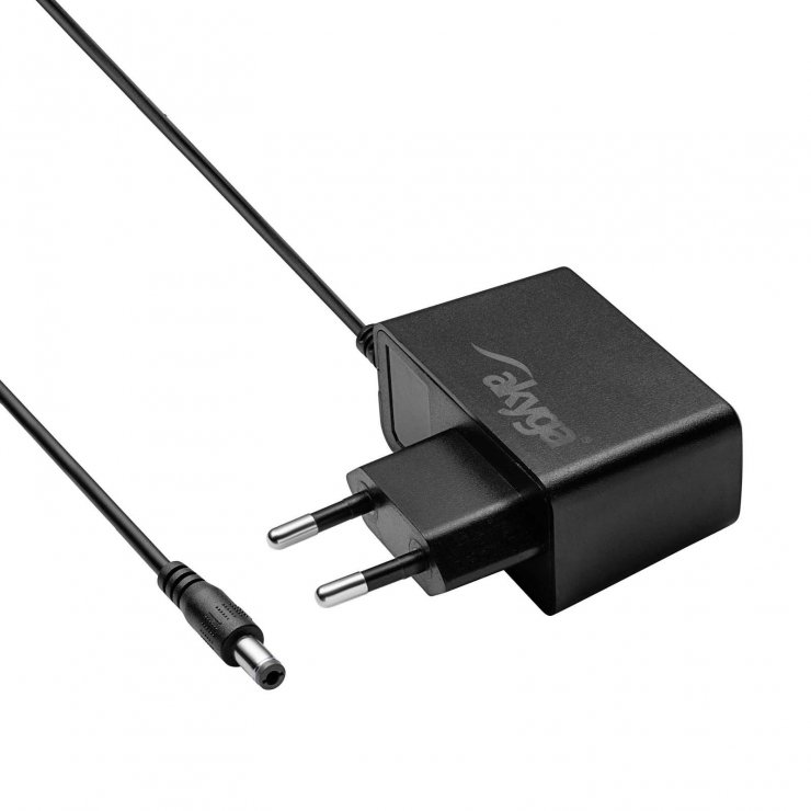 Imagine Cablu alimentare DC 5.5x2.1mm 12V/1A 9W ELZAB Jota, K10, Mini E, Akyga AK-PD-33