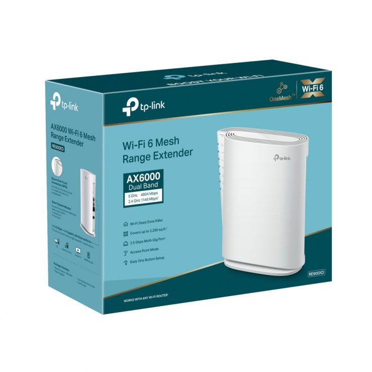 Imagine Range extender Wi-Fi 6 AX6000, TP-LINK RE900XD