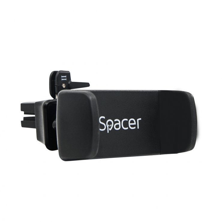 Imagine Suport auto pentru smartphone Negru, Spacer SPCH-ARC-CLIPS