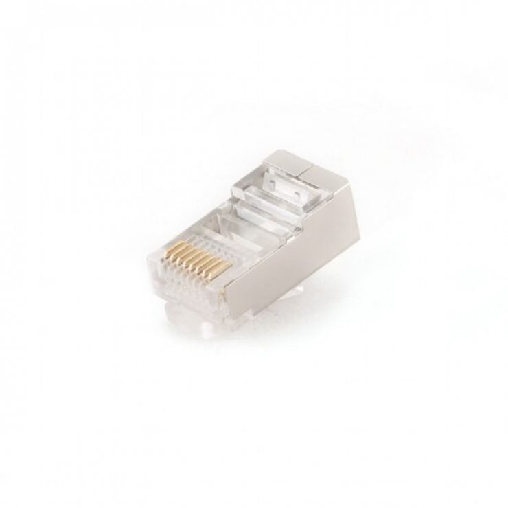 Imagine Set 100 buc conector de retea RJ45 FTP Cat.6, Spacer SPCN-RJ45-FTP-CAT6