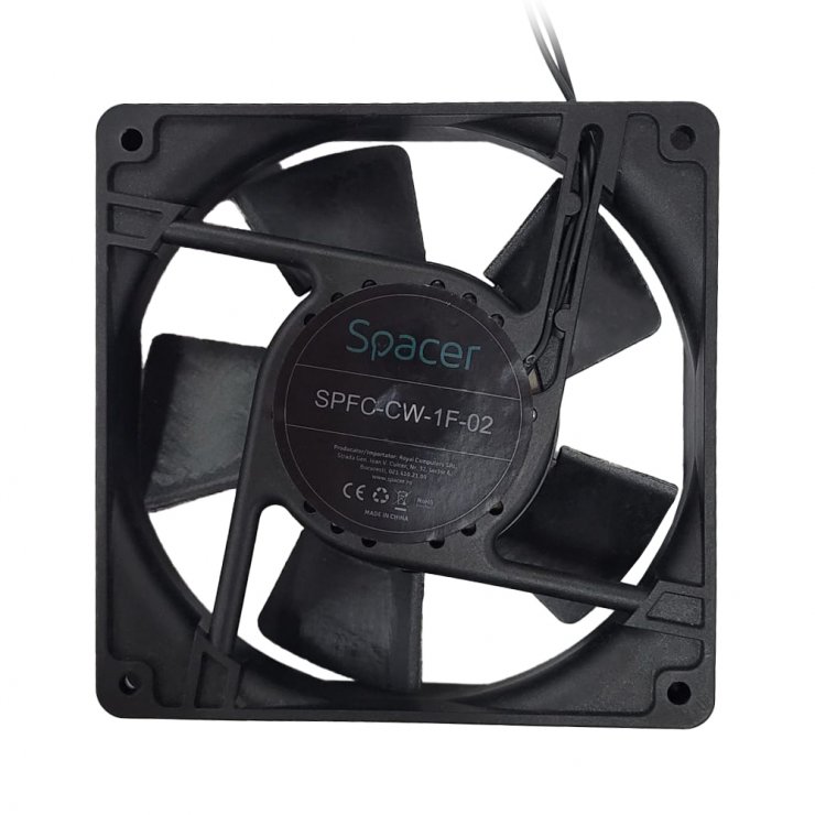 Imagine Unitate racire pentru cabinet 19", Spacer SPFC-CW-1F-02