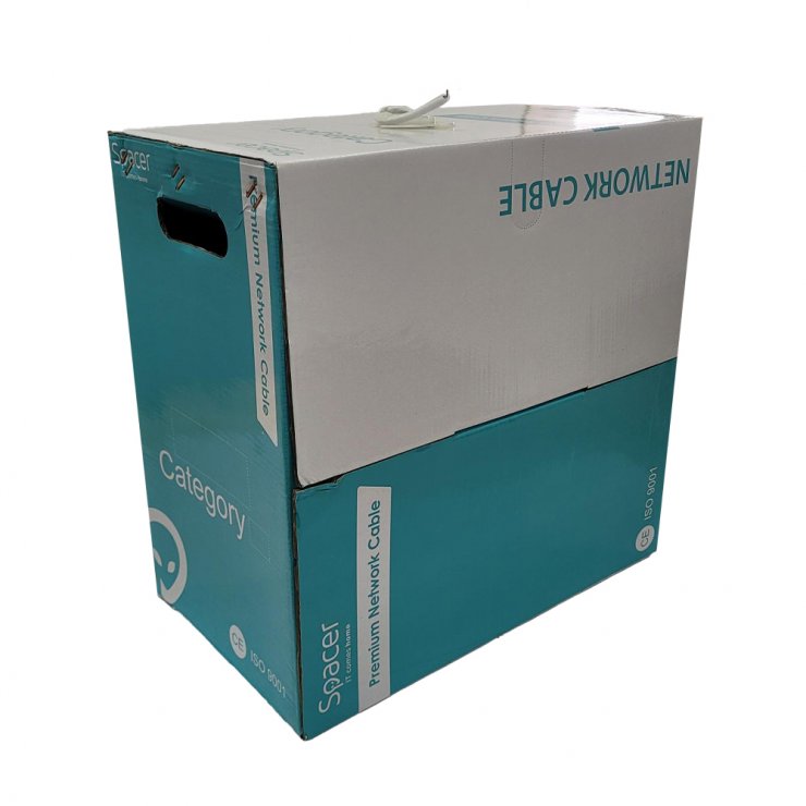 Imagine Rola cablu de retea RJ45 305m UTP Cat.6 CCA , Spacer SPLC-UCAT6-CCA-305