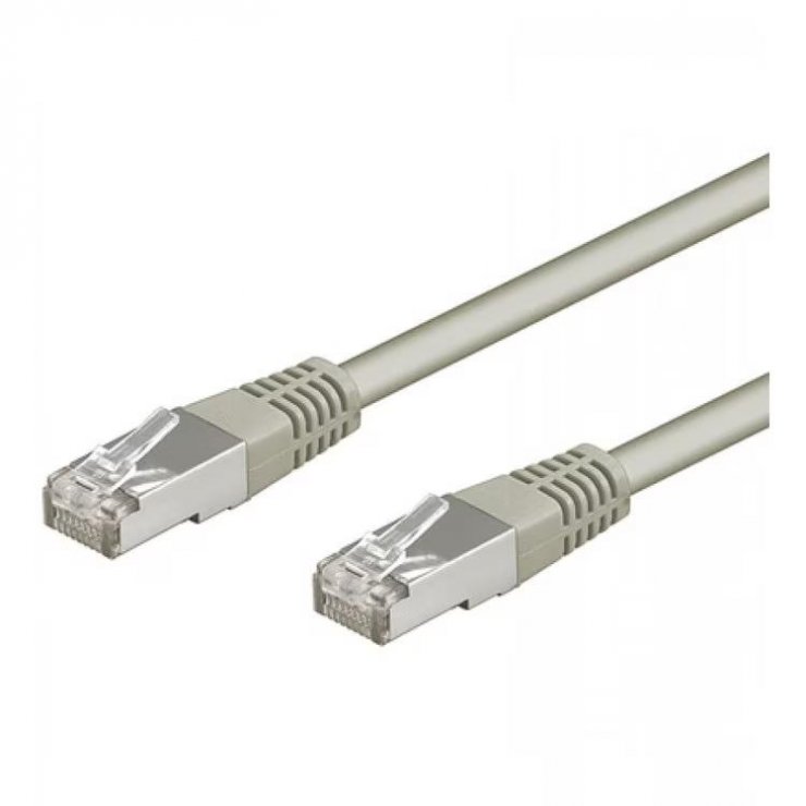Imagine Cablu de retea RJ45 FTP Cat.6 0.25m Alb, Spacer SPPC-FTP-CAT6-0.25M