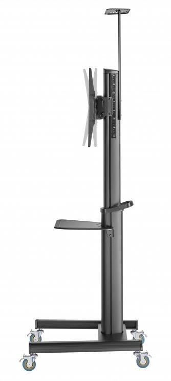 Imagine Suport podea aluminiu pentru TV 37" - 70" Negru, Gembird TVS-70T-02
