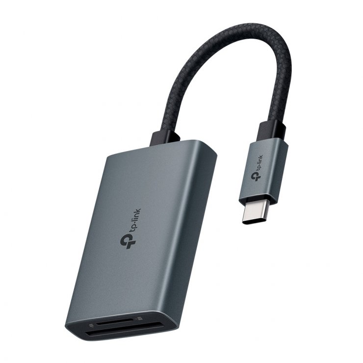 Imagine Cititor de carduri USB 3.0 type C la UHS II - SD/microSD 4.0, TP-LINK UA440C