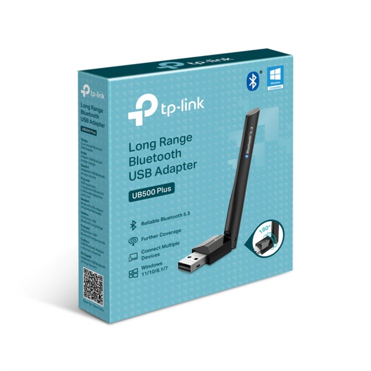 Imagine Adaptor Bluetooth v5.3, TP-LINK UB500 PLUS