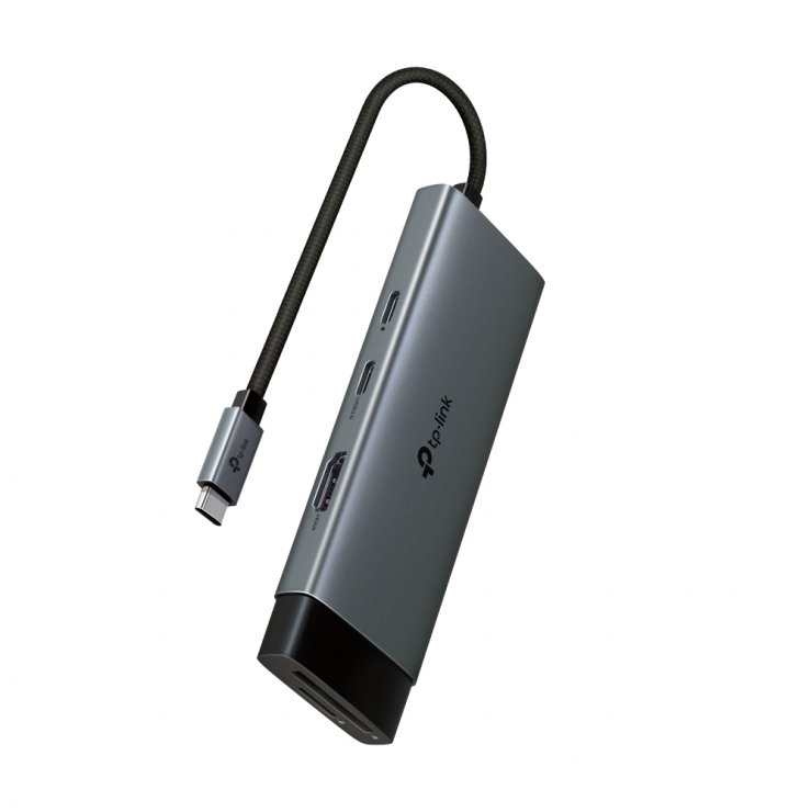 Imagine Docking station USB type C la HDMI 4K60Hz/USB type C/ 2 x USB-A + PD 100W, TP-LINK UH7020C