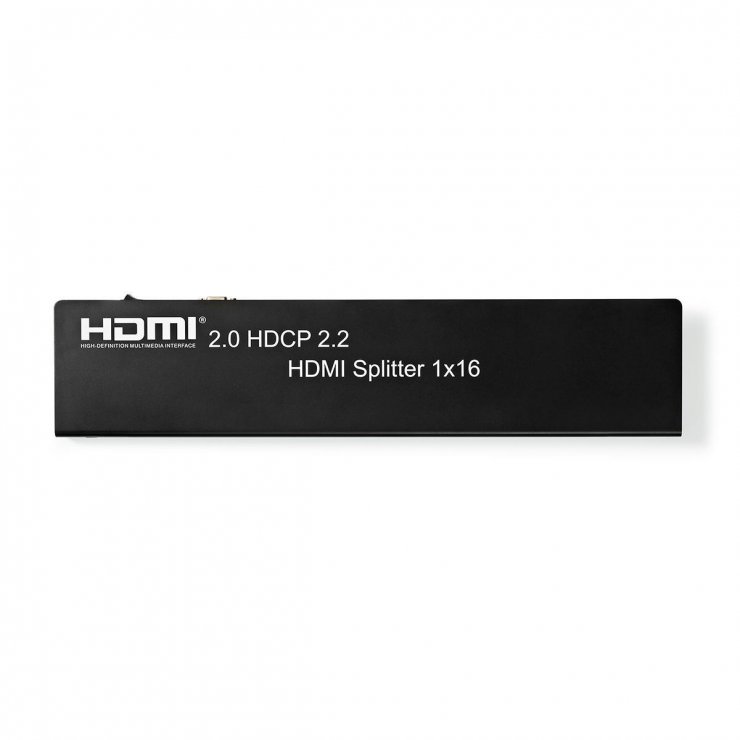 Imagine Multiplicator HDMI 4K60Hz 16 porturi, Nedis VSPL34716AT