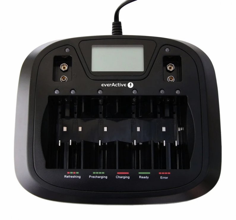 Imagine Incarcator universal pentru 6 acumulatori AA/AAA/C/D/9V, NC900U