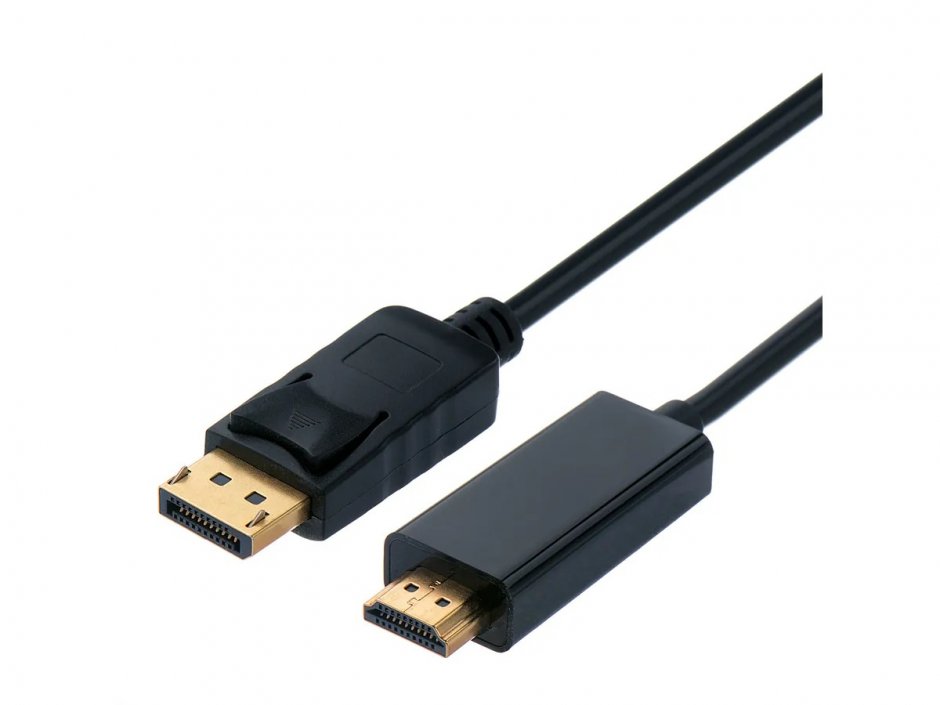 Imagine Cablu Displayport la HDMI Full HD T-T 5m Negru, S3678