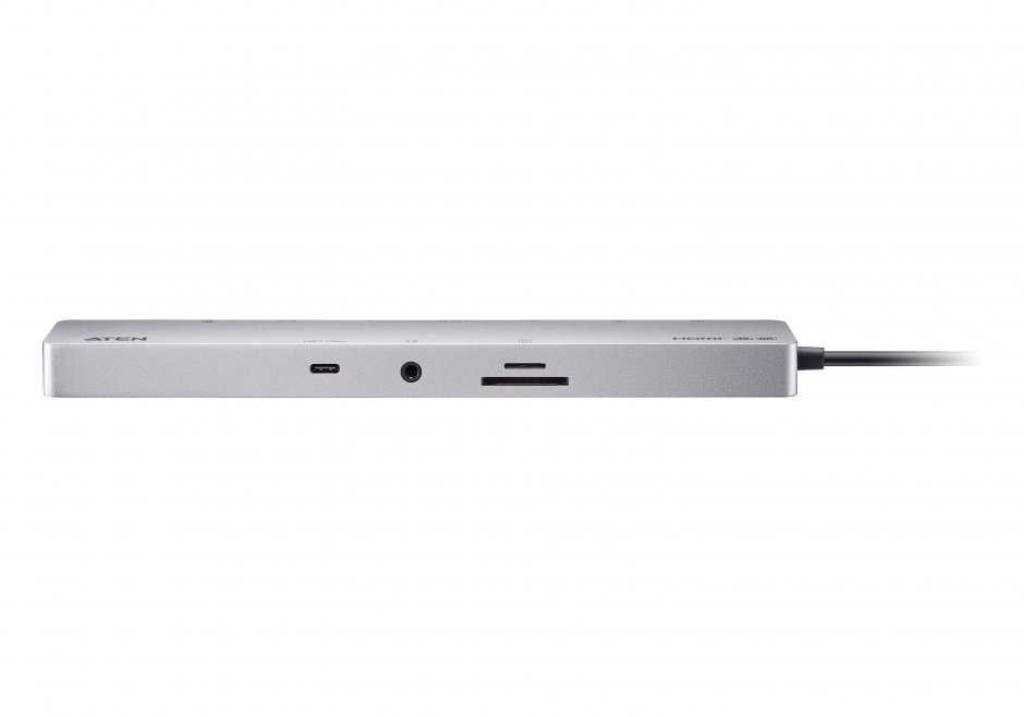 Imagine Docking station USB type C la HDMI 8K/3xUSB-A/micro SD+SD/LAN + PD 100W, ATEN UH3240