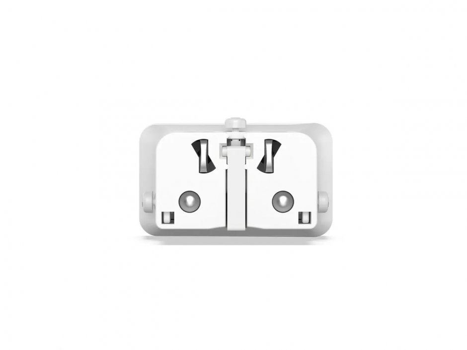 Imagine Incarcator priza EU/UK/US cu USB-A + USB-C 20W Alb, Value 19.99.1113