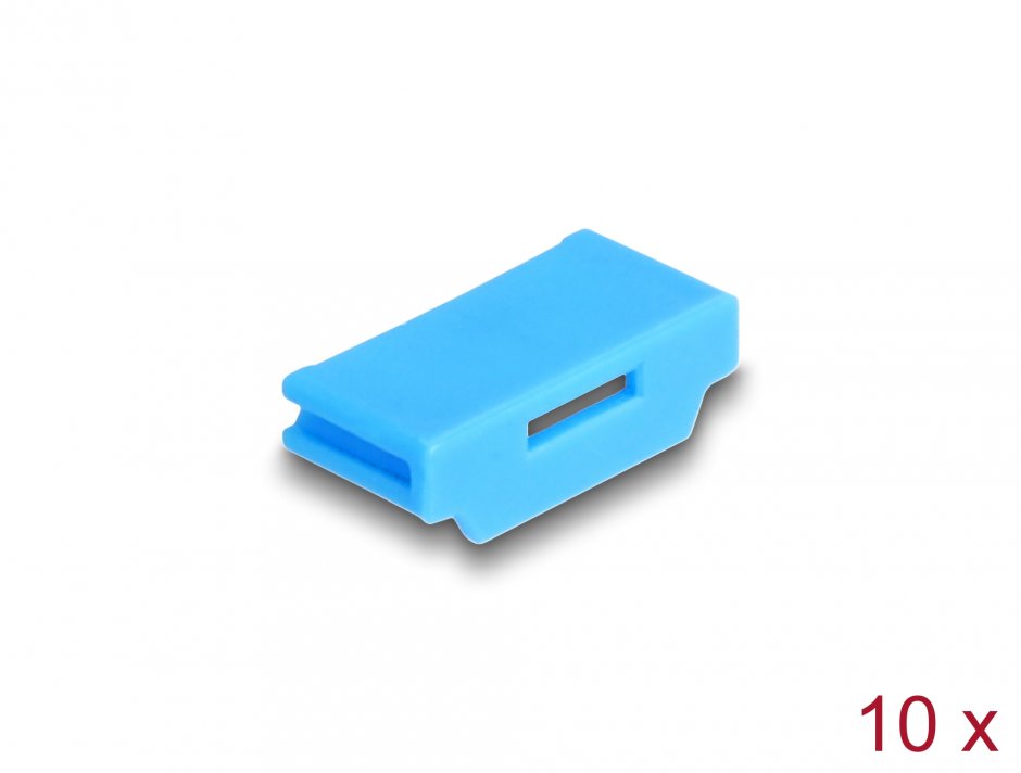 Imagine Set 10 buc HDMI mama port blocker Blue, Delock 20948