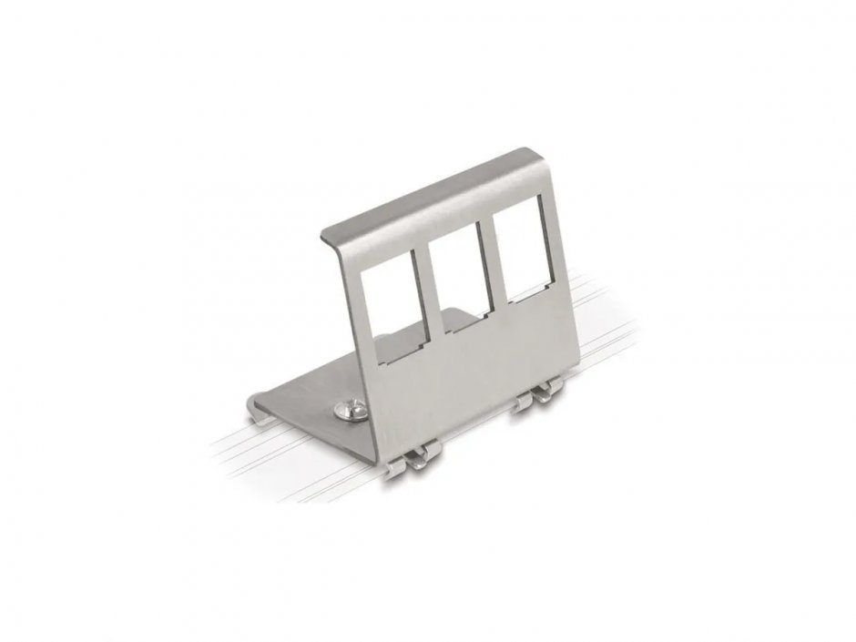 Imagine Adaptor DIN Rail pentru 3 x keystone, Value 21.99.3010