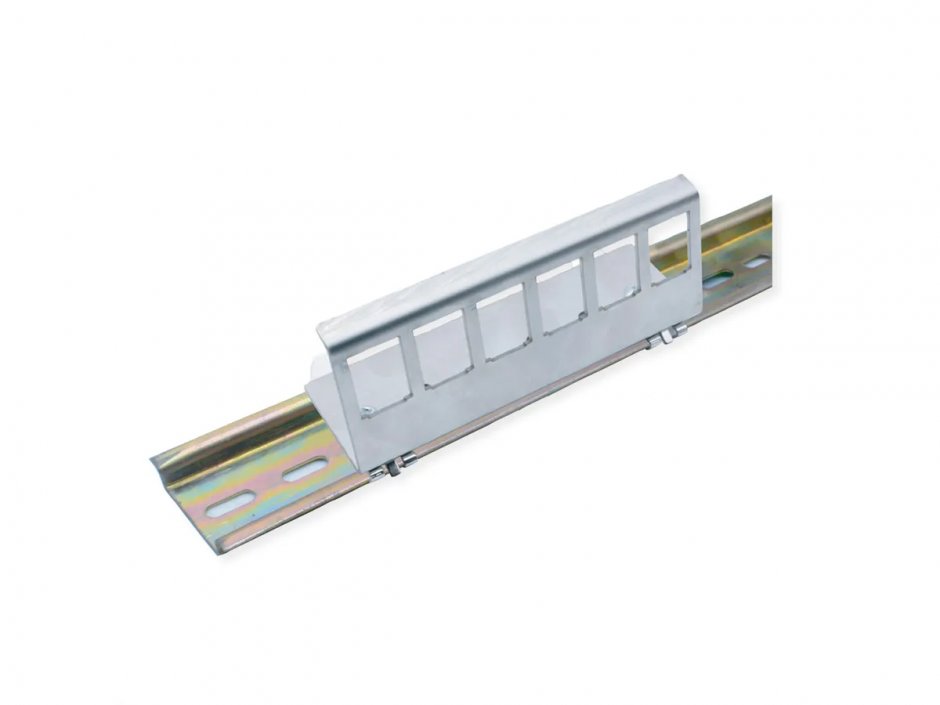 Imagine Adaptor DIN Rail pentru 6 x keystone, Value 21.99.3012