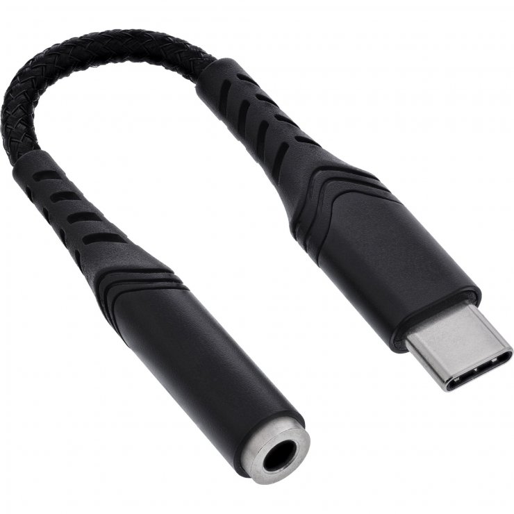 Imagine Adaptor audio USB type C la jack stereo 3.5mm DAC T-M 0.15m, InLine IL33054E