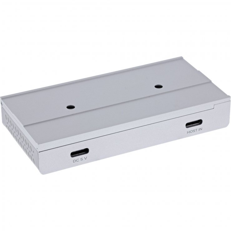 Imagine HUB magnetic USB type C 10Gb/s la 2 x USB-C + 2 x USB-A Aluminiu, InLine IL35395M