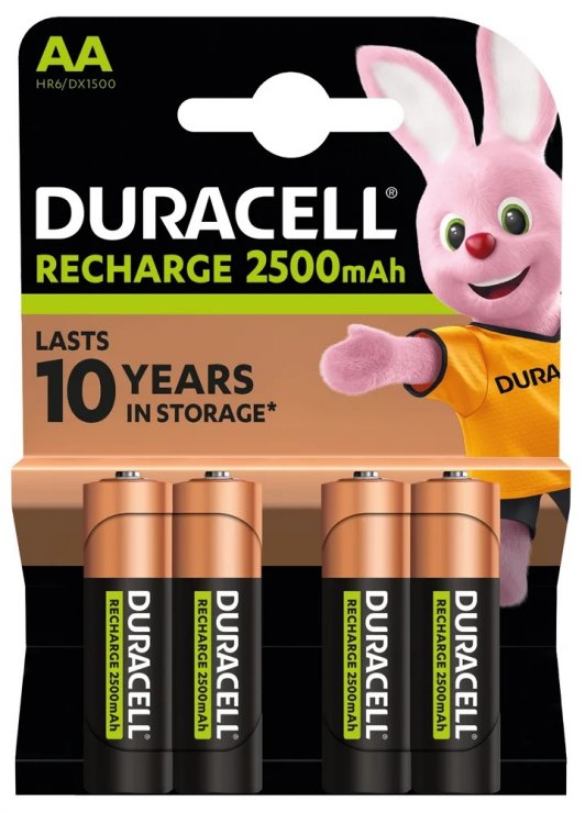 Imagine Set 4 buc acumulator AA/LR6 2500 mAh Ni-MH, Duracell