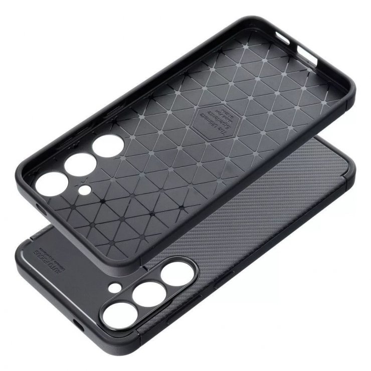 Imagine Husa pentru Samsung Galaxy S26 TPU Carbon Black, TFO
