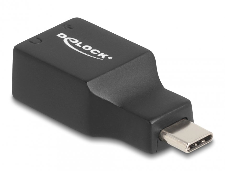 Imagine Placa de sunet USB type C la 2 x jack stereo 3.5mm, Delock 67128