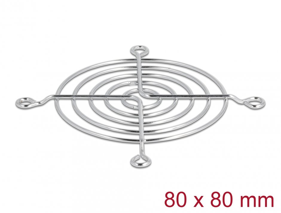 Imagine Grila ventilator 80 x 80 mm, Delock 67306