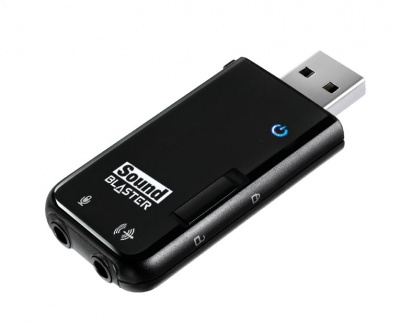 Imagine Placa de sunet externa 2.0 USB, Creative X-FI Go! Pro