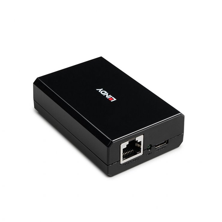 Imagine Multiplicator PoE la USB type C 45W, Lindy L73474
