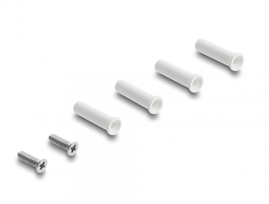 Imagine Modul fibra optica LC Duplex M-M montare panou Alb/albastru, Delock 91092