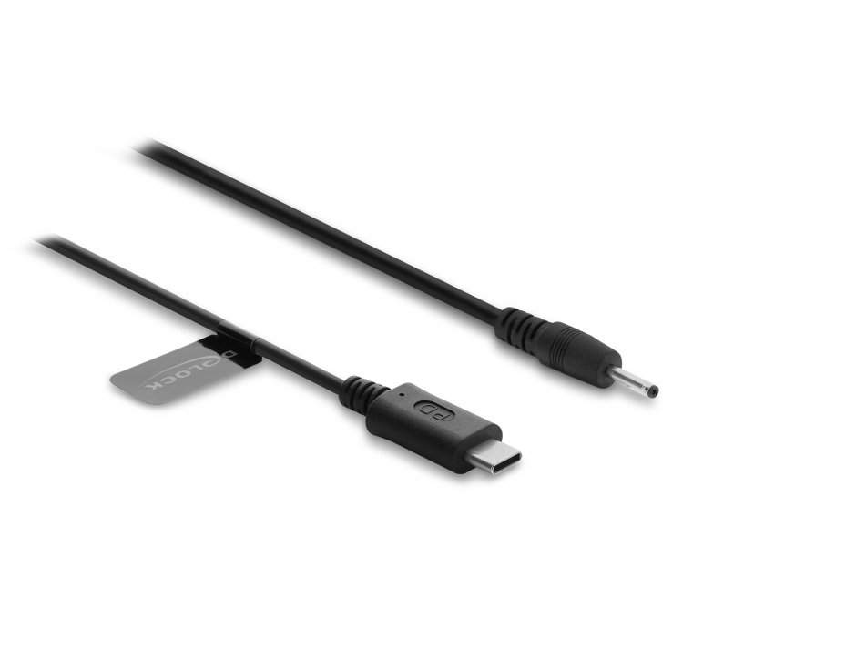 Imagine Cablu de alimentare USB type C 2.3V pentru aparate de ras electrice Braun MGK3335, MGK3010, MGK3020 1.5m, Delock 91794