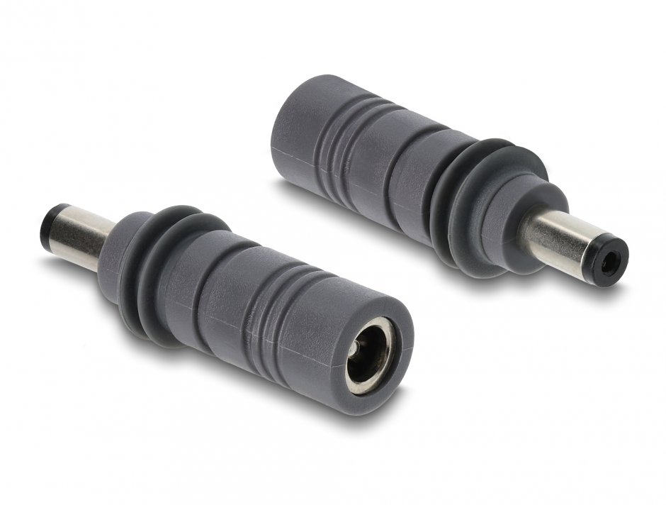 Imagine Adaptor DC 5.5 x 2.1mm M-T compatibil cu Starlink Mini, Delock 91828