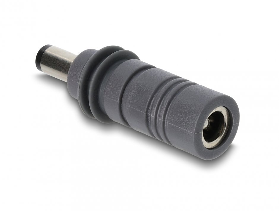Imagine Adaptor DC 5.5 x 2.1mm M-T compatibil cu Starlink Mini, Delock 91828