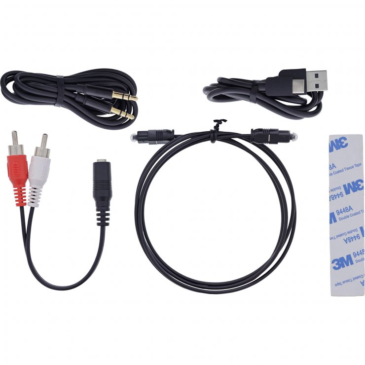 Imagine Transmitator audio Bluetooth 5.4 cu jack 3.5mm/Toslink, InLine IL99152I