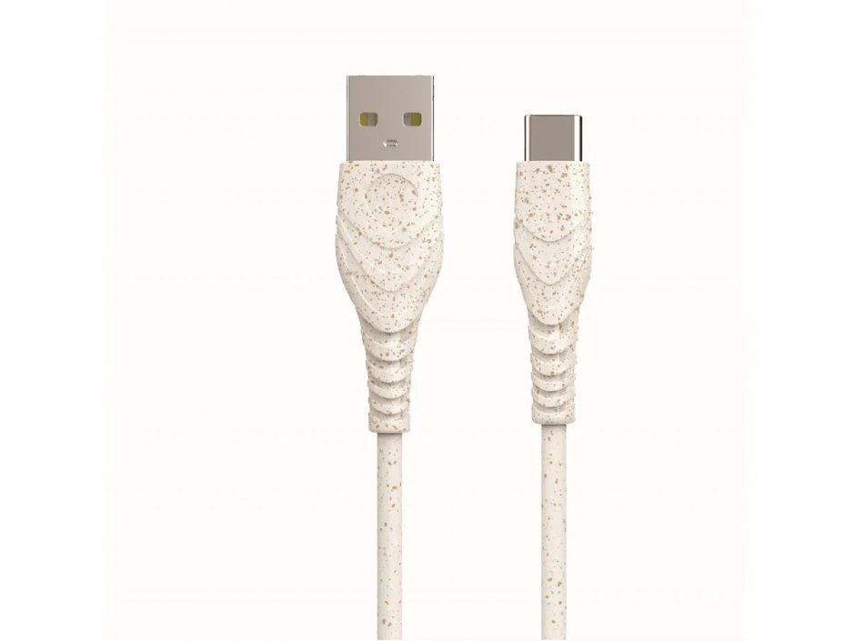 Imagine Cablu USB 2.0-A la USB type C T-T 3A 1.2m, BIOnd BIO-12-TC