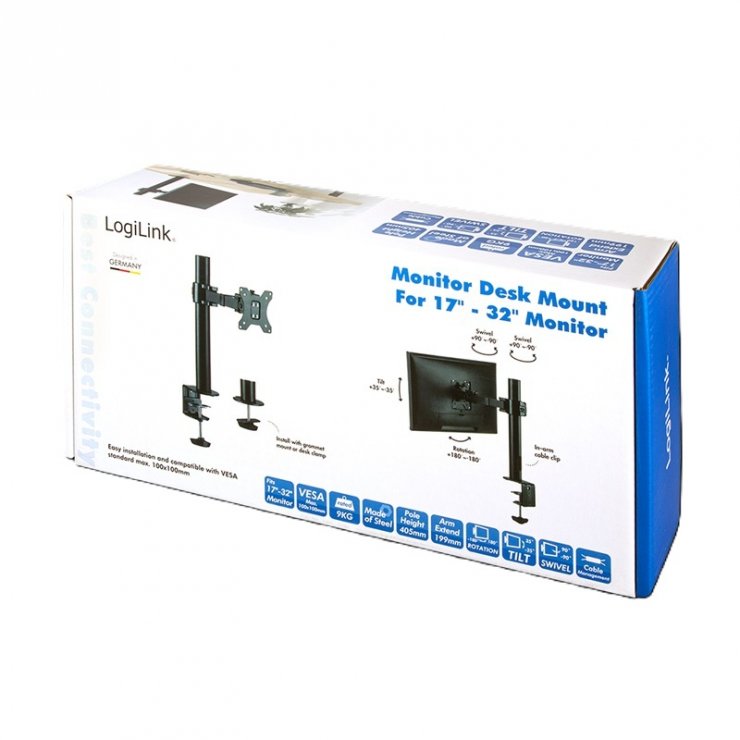 Imagine Suport monitor 17-32" pentru masa, Logilink BP0104