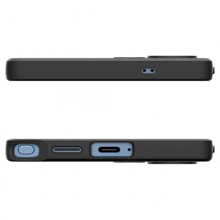 Imagine Husa pentru Samsung Galaxy S25 Ultra Matte Negru, Spigen Liquid Air