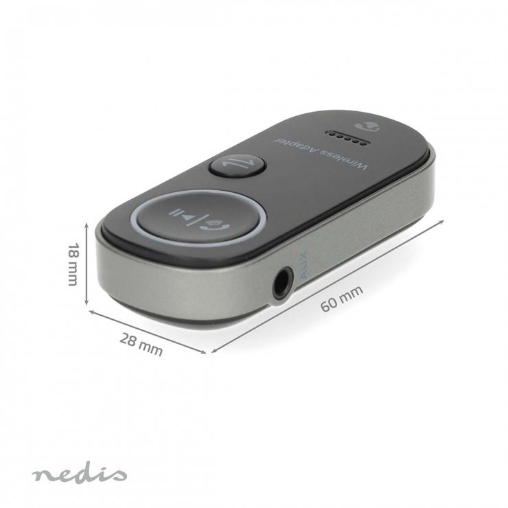 Imagine Bluetooth Transmitter Receiver, Nedis BTTC2500BK