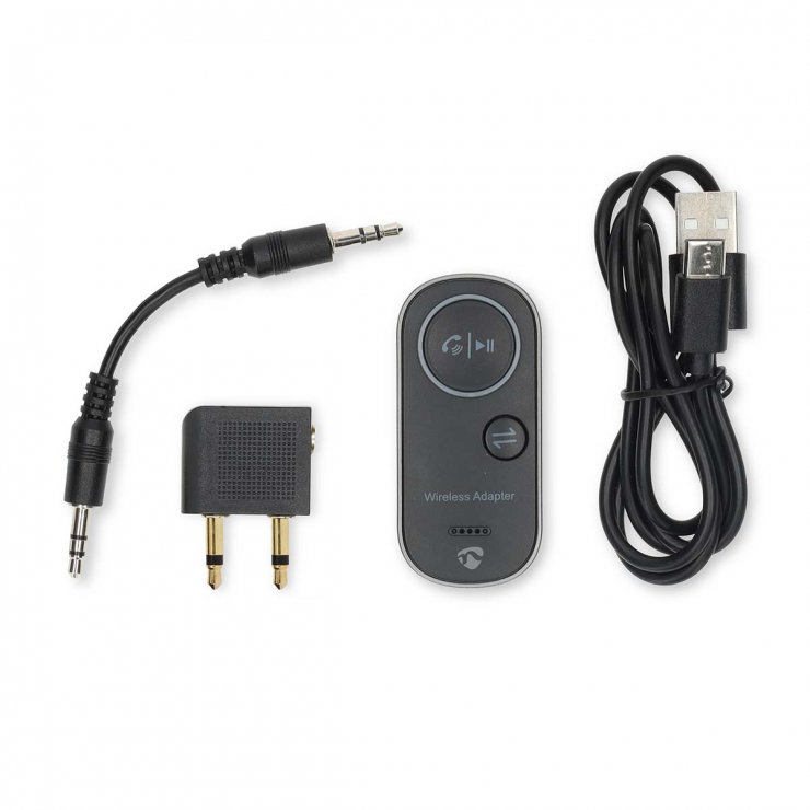 Imagine Bluetooth Transmitter Receiver, Nedis BTTC2500BK