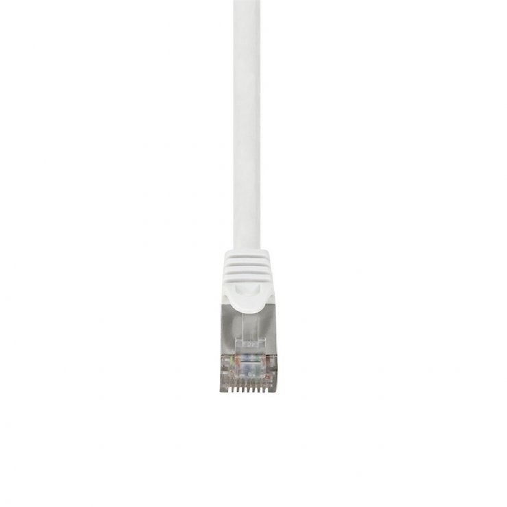 Imagine Cablu de retea RJ45 FTP Cat6 0.25m Alb, Logilink CP2011S
