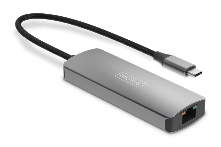Imagine Extender USB type C la HDMI 4K120Hz via LAN max. 30m, Digitus DS-55343