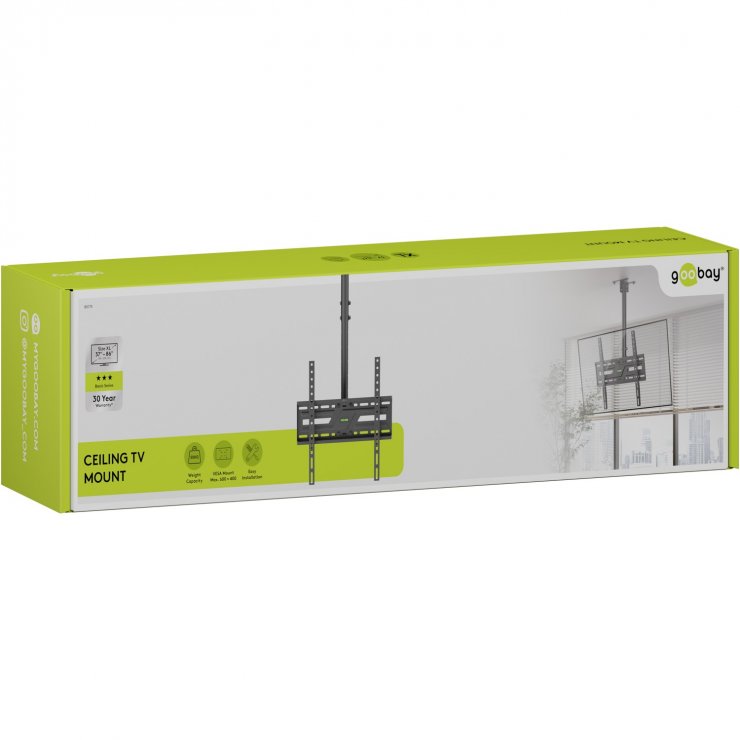 Imagine Suport TV 37" - 86" cu montare tavan, Goobay G80175