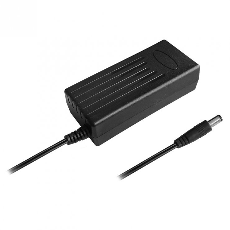 Imagine Incarcator priza la DC 5.5 x 2.1mm 12V 2A, GLO-12V2A