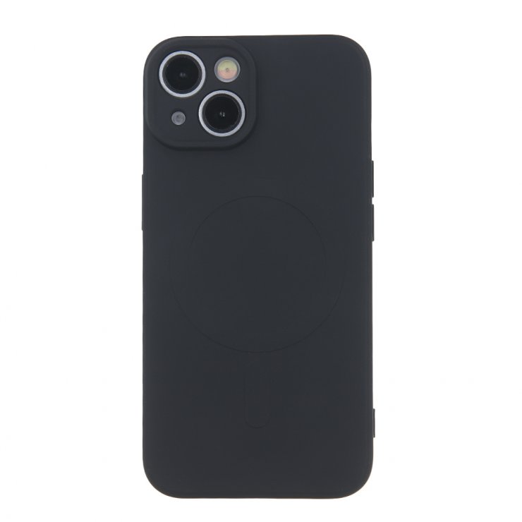 Imagine Husa pentru iPhone 16 Pro compatibil MagSafe TPU Negru, TFO Simple Color Mag