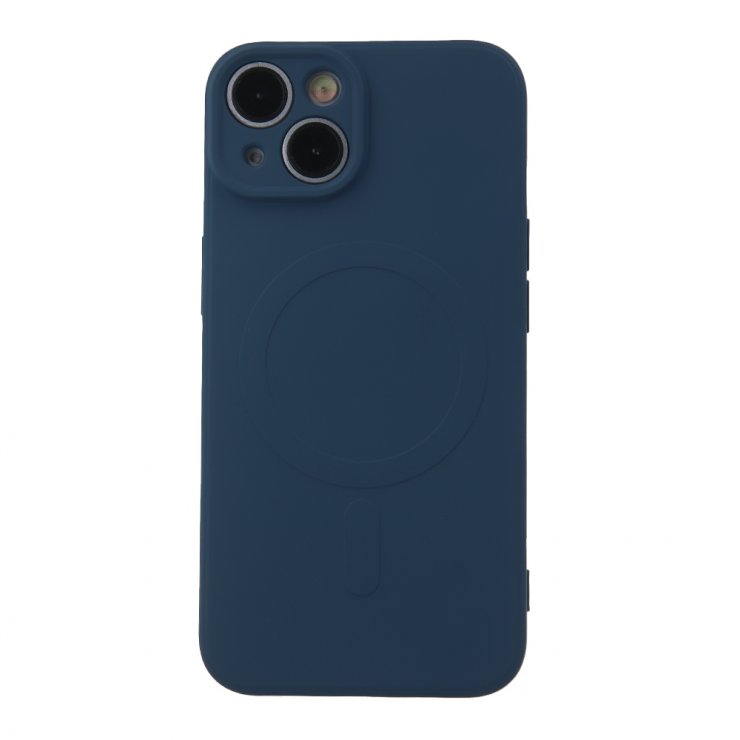 Imagine Husa pentru iPhone 17 compatibil MagSafe TPU Navy Blue, TFO Simple Color Mag