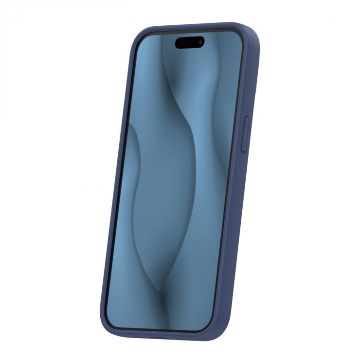 Imagine Husa pentru iPhone 16 Pro compatibil MagSafe PC/Silicon/TPU Dark Blue, TFO Silicone Thin Mag