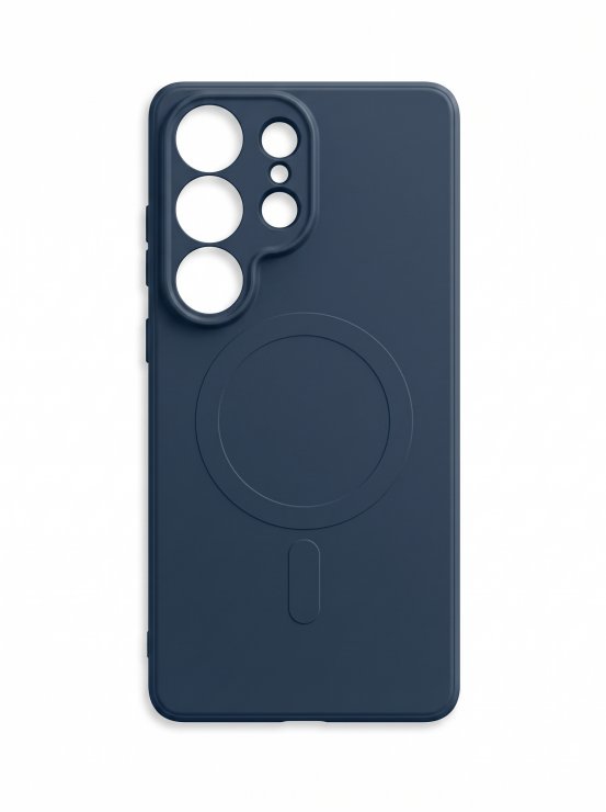 Imagine Husa pentru Samsung Galaxy S26 Ultra compatibil MagSafe TPU Navy Blue, TFO Simple Color Mag
