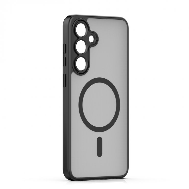 Imagine Husa pentru Samsung Galaxy S26 compatibil MagSafe PC/TPU Negru, TFO Mag Matt